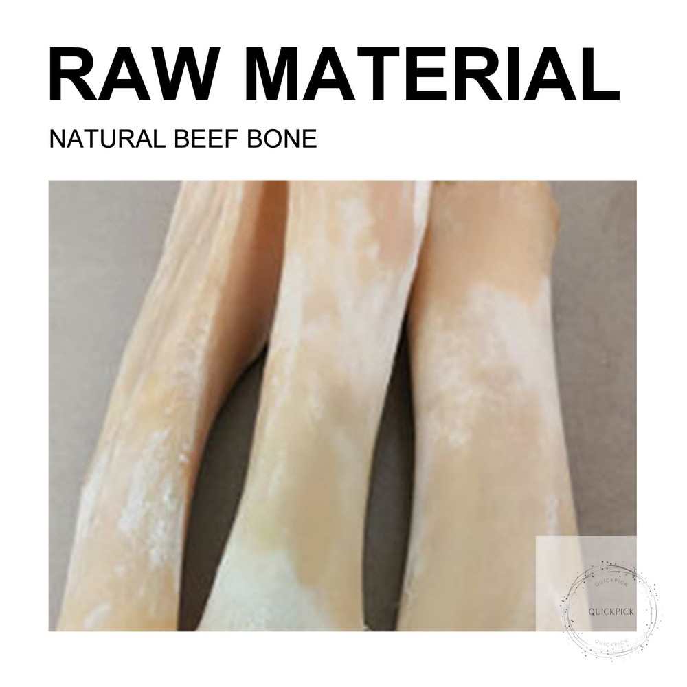 6Pcs Unbleached Guitar Bone Saddle, Blank Guitar Bridge Saddle, Pure Bone Saddle