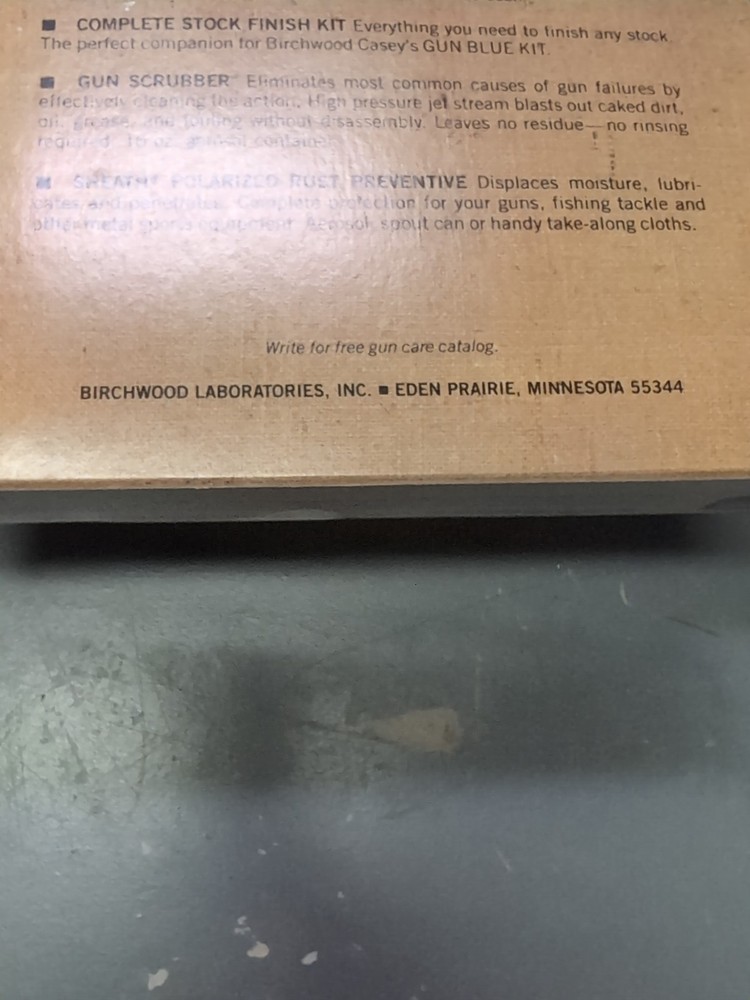 Birchwood Casey Complete Perma Blue Gun Blue Kit- New Open Box