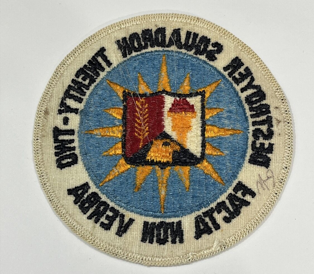 Destroyer Squadron 22 Patch Facta Non Verba