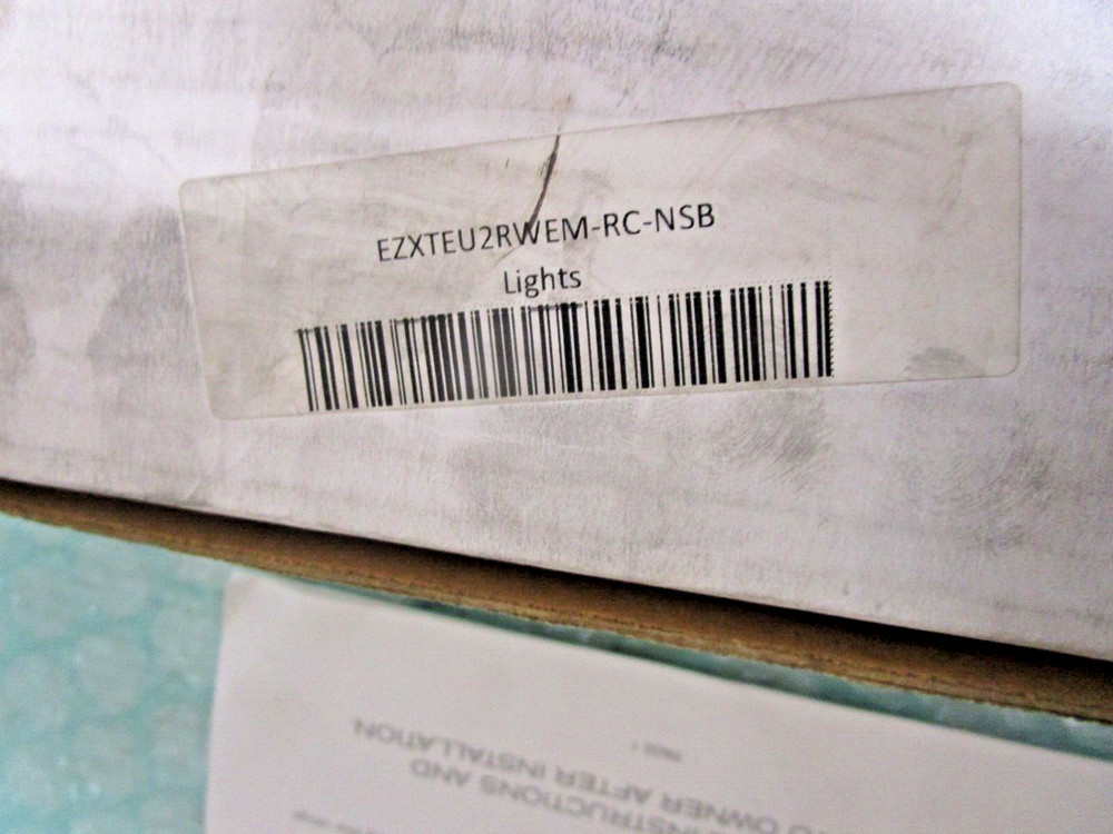 Tamlite Red Led White Exit Sign EZXTEU2RWEM-RC