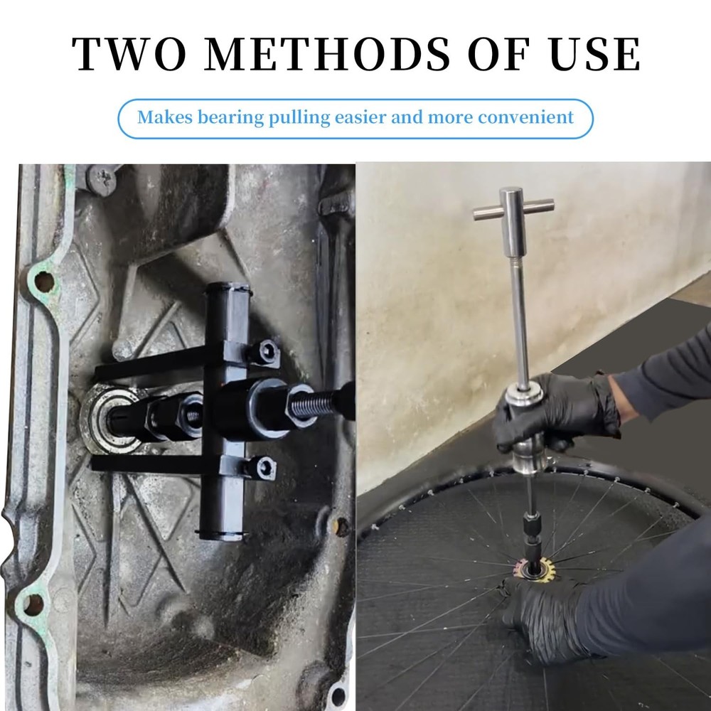 12pcs Blind Hole Bearing Puller Set Internal Bearing Extractor Puller Kit Mot...