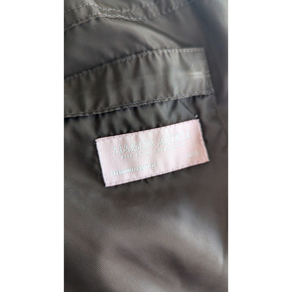 MAISON ARTICLE Shorts Small Lined Swim Trunks Drawstring Elastic Waist FLAW