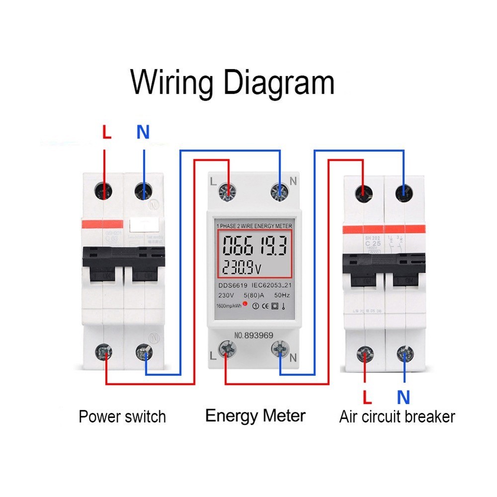Energy Meter for Professional Voltage and Current Measurement Solutions