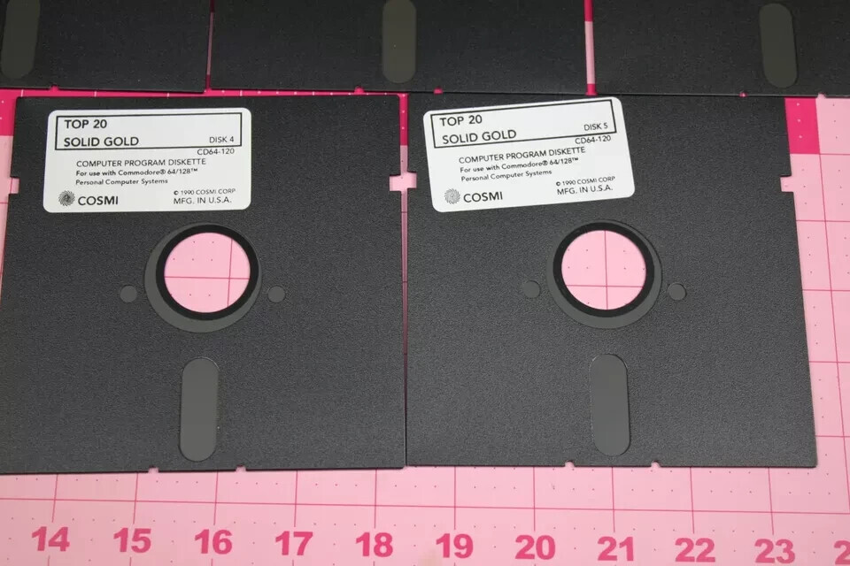 Top 20 Solid Gold Commodore 64 Big Box Set