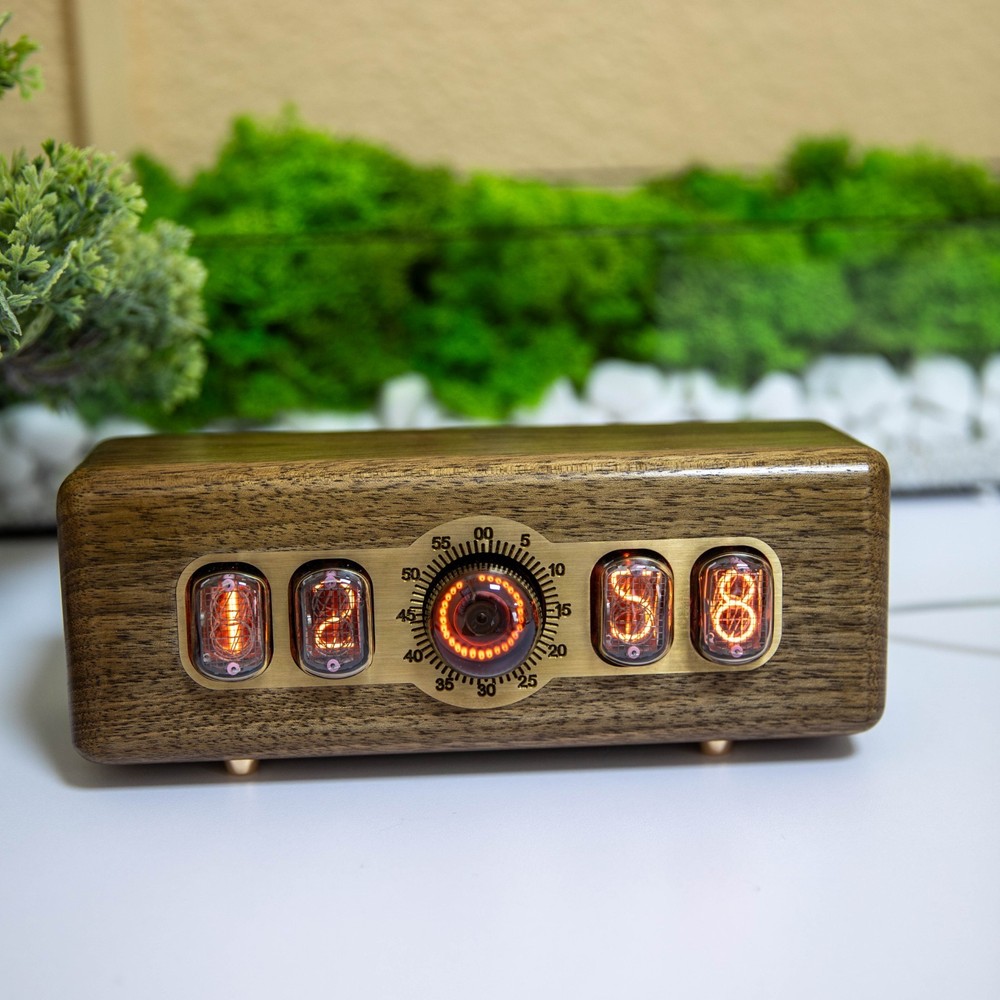 Nixie Tube Clock Pulsar IN-12 + Decatron