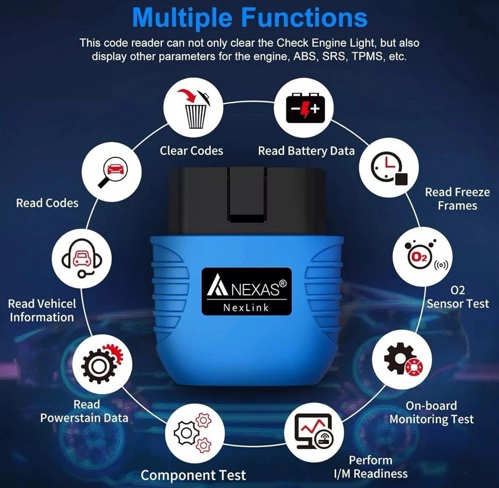 Nexas Nexlink OBDII/EOBD Diagnostic Interface