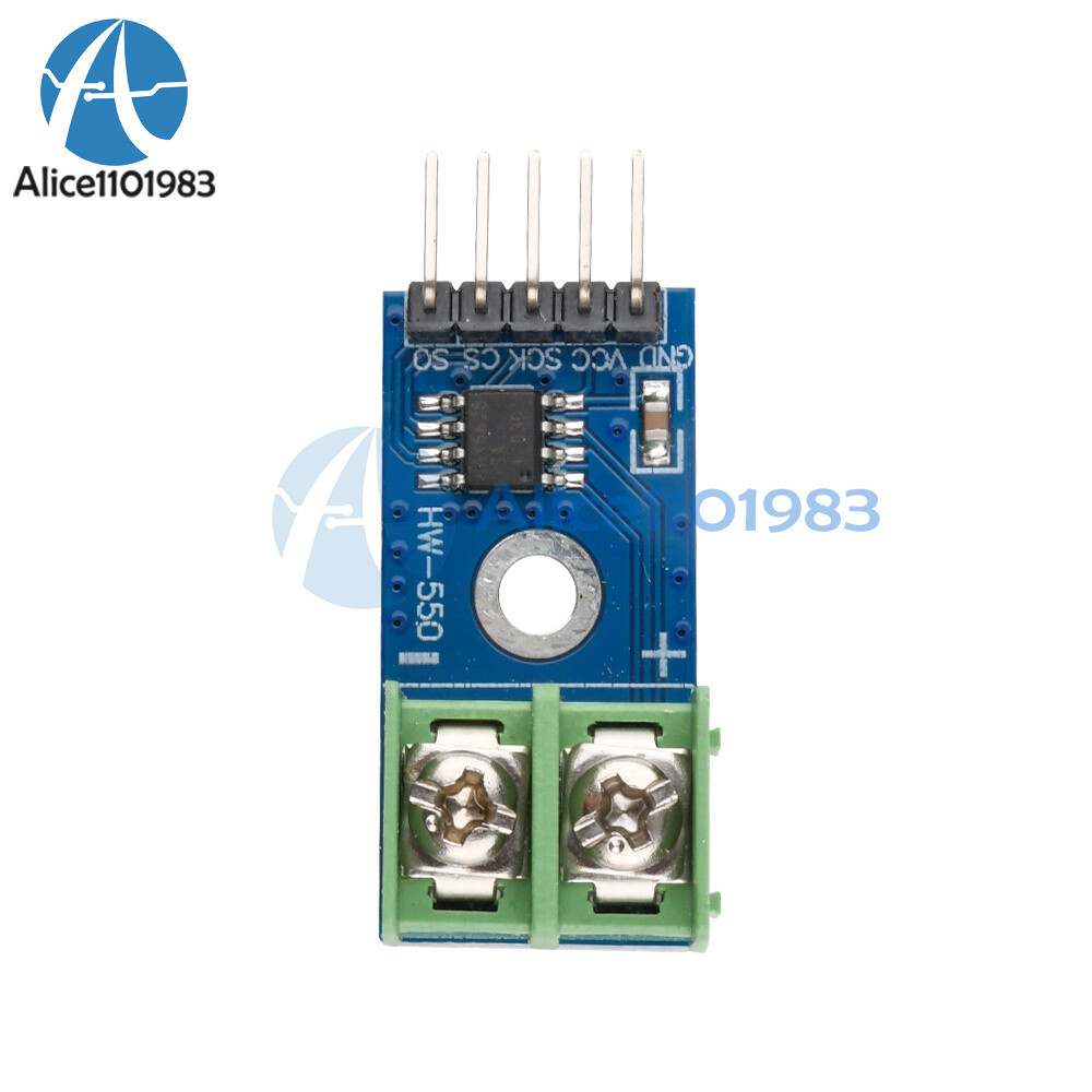 MAX6675 Thermocouple Temperature Sensor Module Type K SPI Interface For Arduino