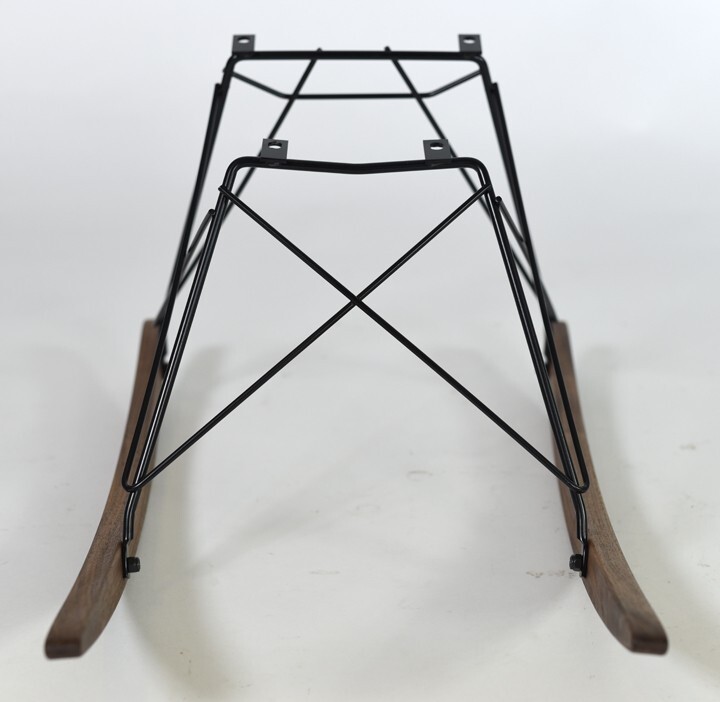 Replacement BLACK WALNUT ROCKER BASE Vintage Spec fit Eames Herman Miller Shells