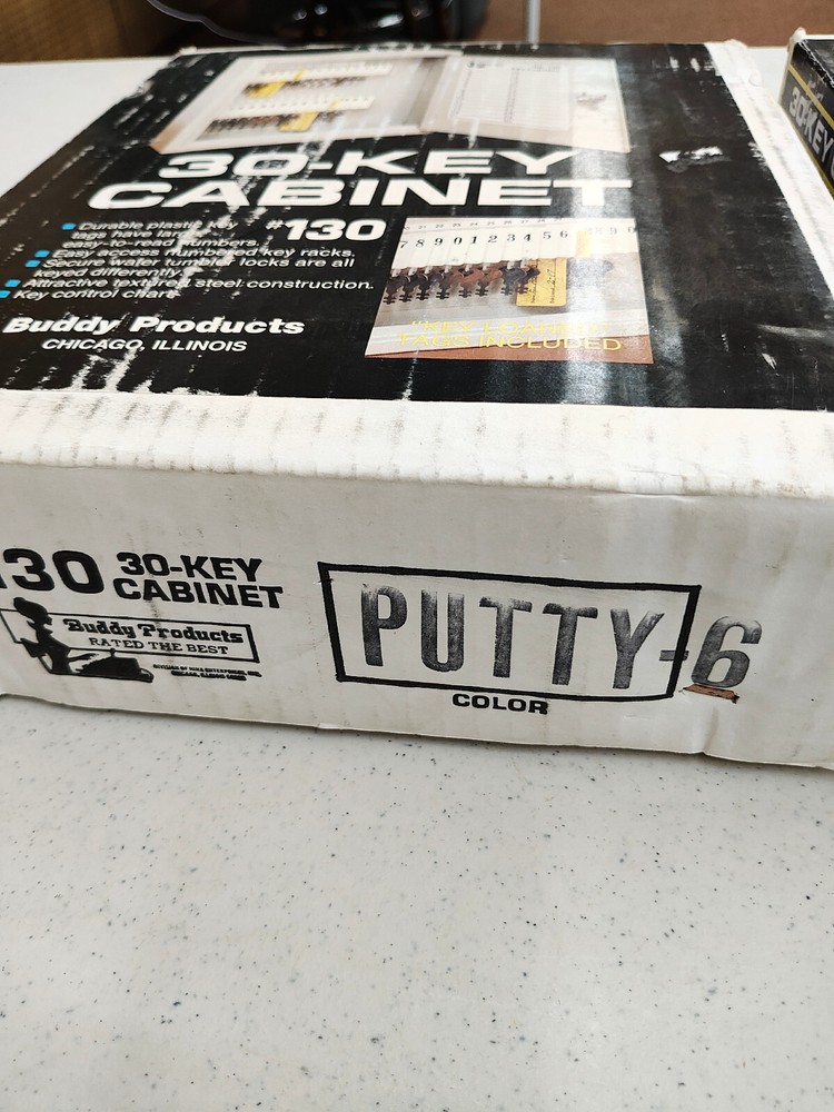 2 Buddy Products 30 Key Cabinet Lock Boxes #130