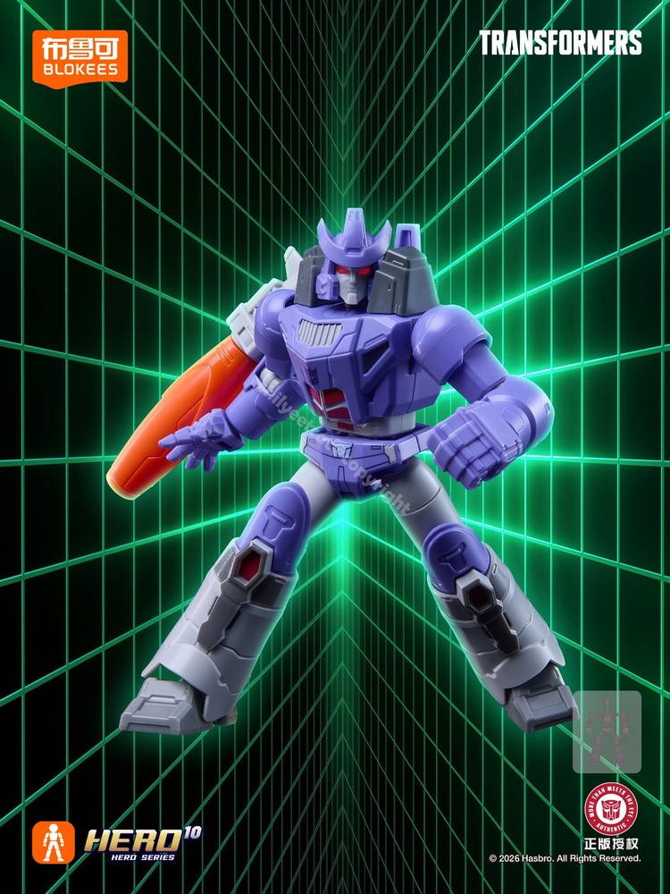 Blokees Transformers Galaxy Version 10th Galvatron Model Kit Assembly Figure