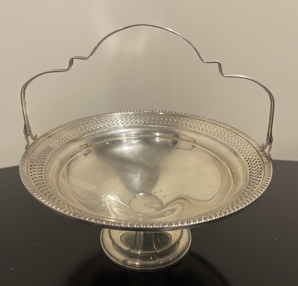 El Sil Co Sterling Silver Bowl Compote with Handle