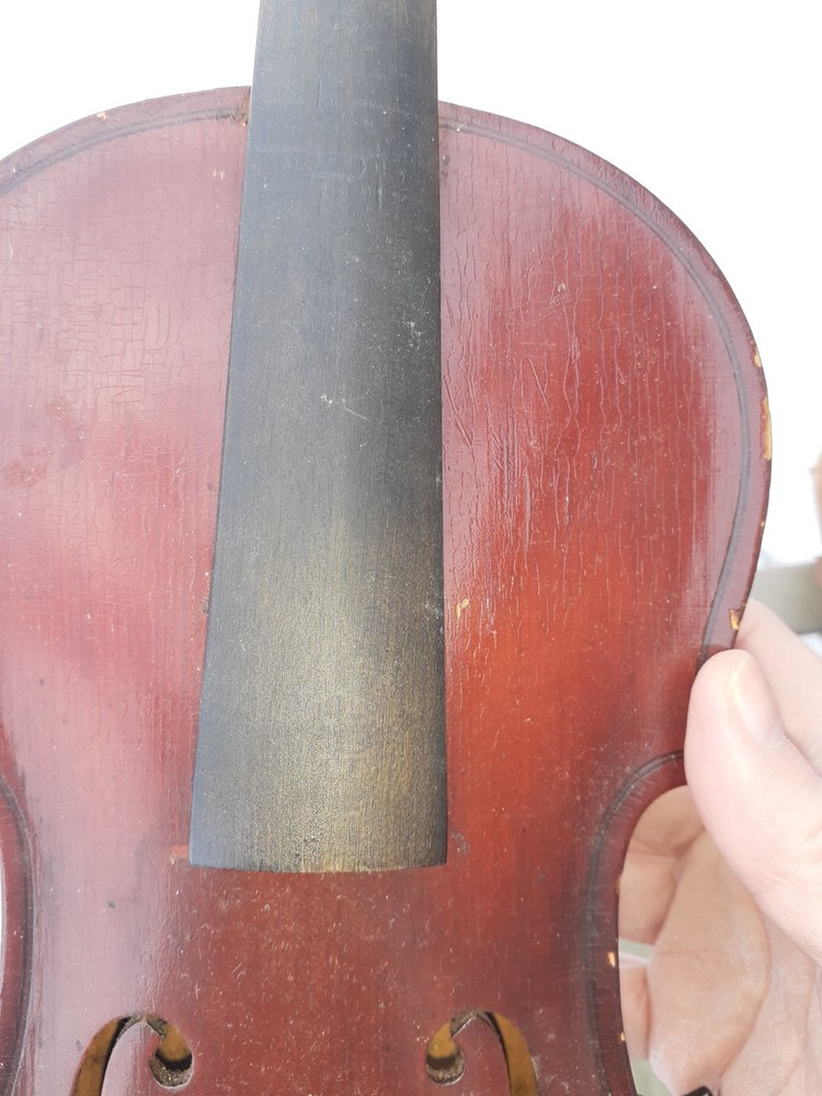 Old Antique Violin With Hard shell Case