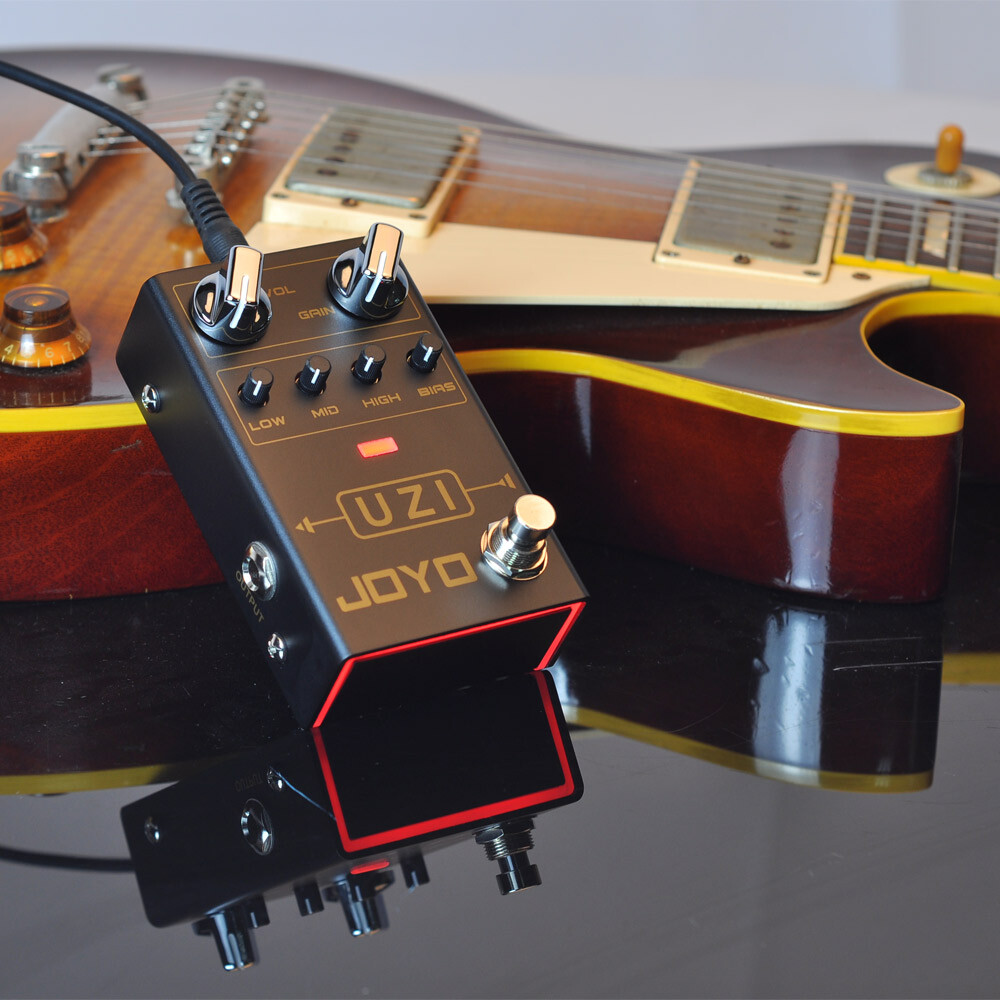 Joyo R-03 Uzi Guitar Distortion Electric Effect Pedals Processor Footswitch