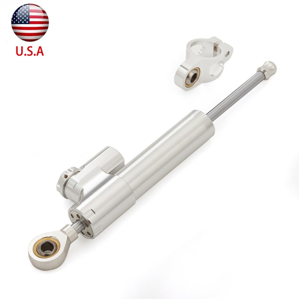 USA Steering Damper Linear Stabilizer Reversed Safety Control Universal Shock