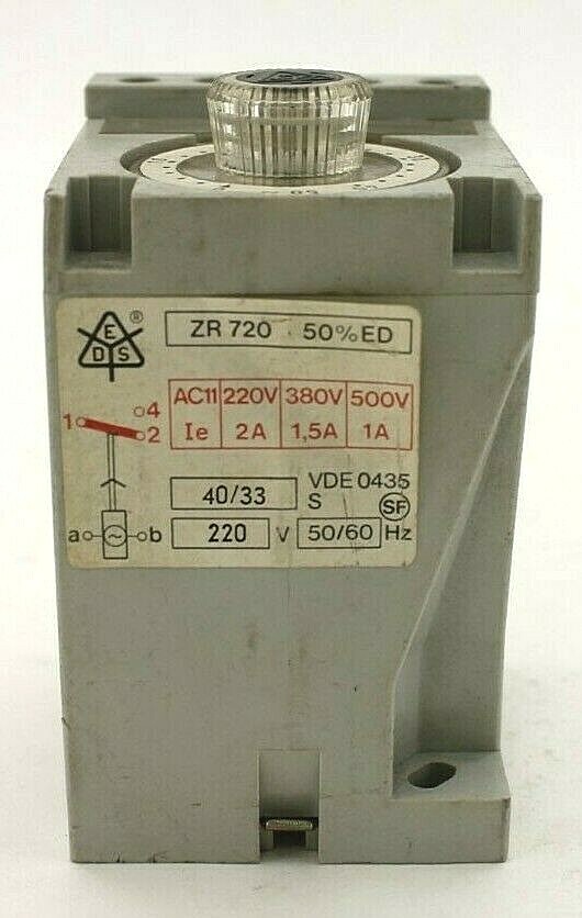 EDS ZR 720 50% ED Time Relay