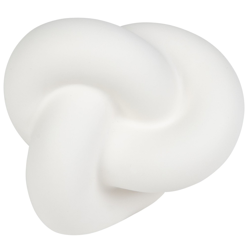(3 pack) Hello Hobby Paintable Base Knot, White Ceramic 5",NEW