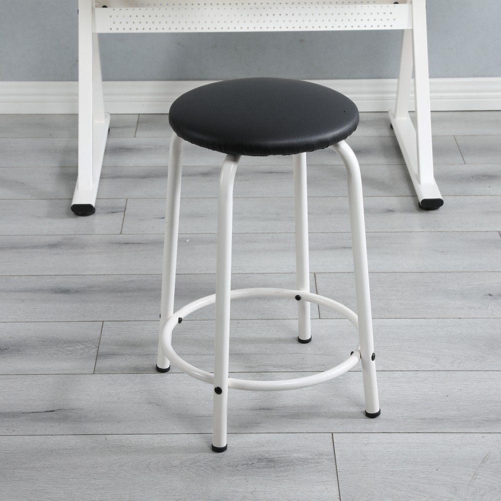 Adjustable Tempered Glass Drafting Table with Chair - Drawing Art Desk