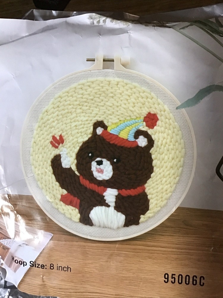 punch needle embroidery kit