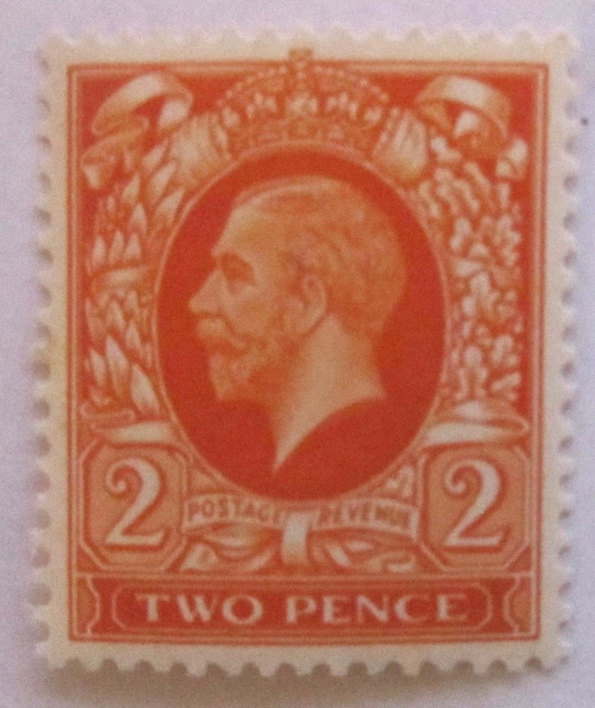 King George V 2d Orange