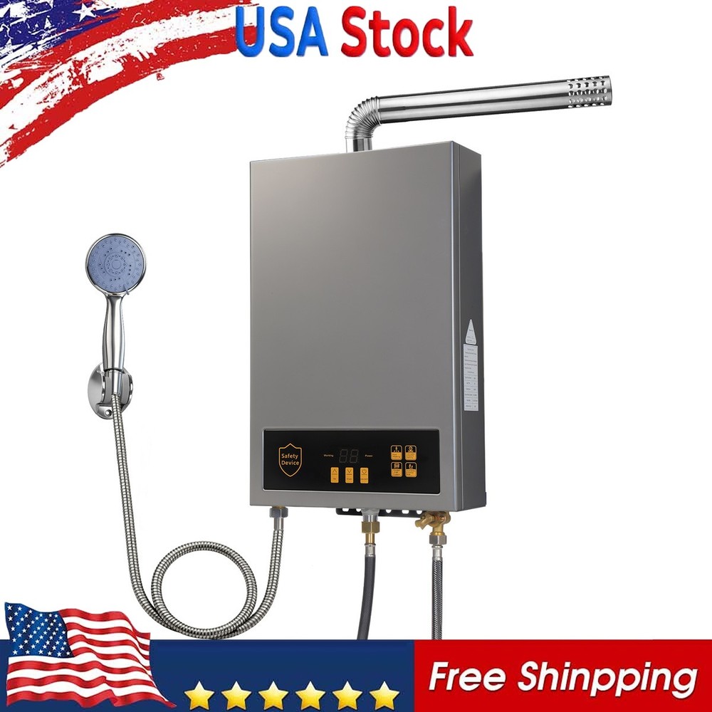 Instant Hot Water Heater 24KW indoor Propane Gas water heater 24000W LPG COMPACT