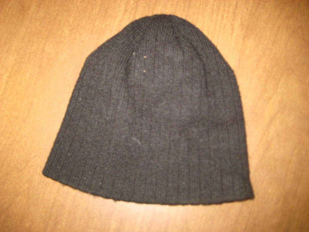 BLOCK Winter Skull Cap, Black with White Lettering