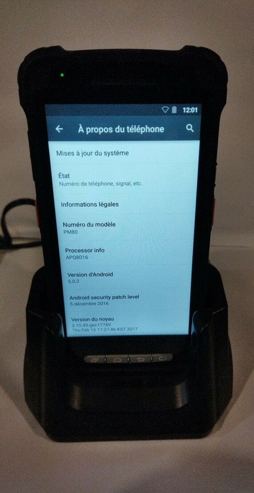Mobile Point Pm80 Android + Pm80ssc 2D Integrated Scanner Tested