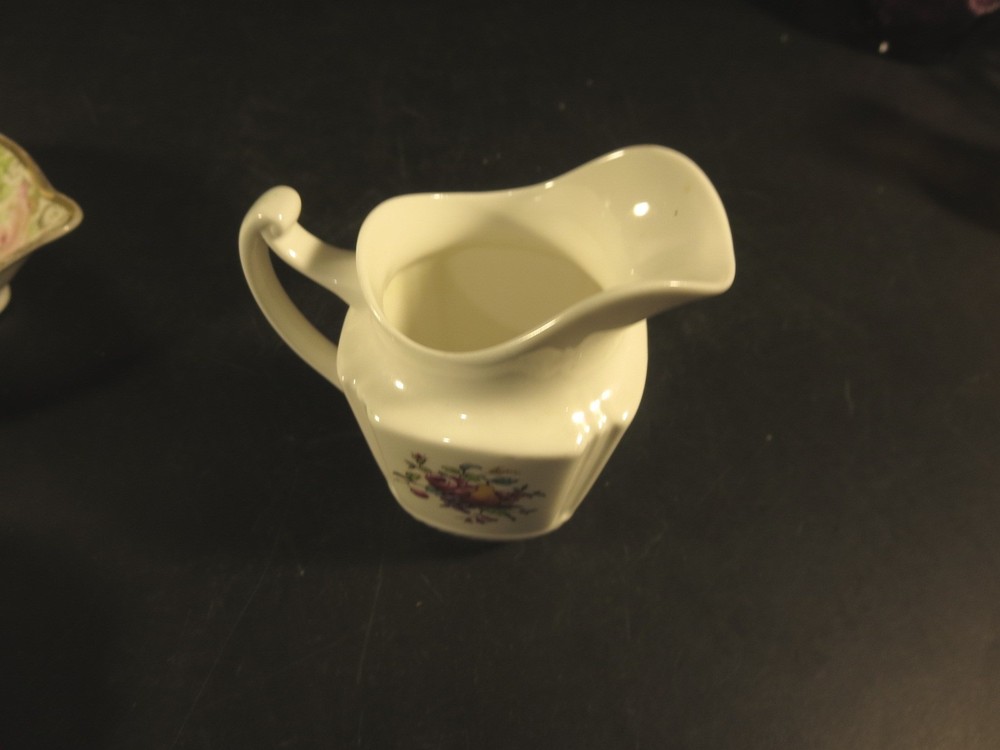 Lovely Spode China Creamer Roses and Fruit