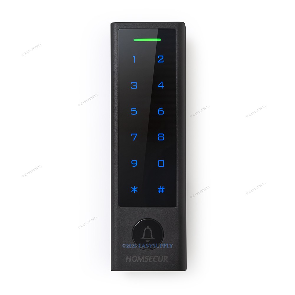 HOMSECUR Weatherproof WIFI RFID Access Control Set Lock APP Unlock