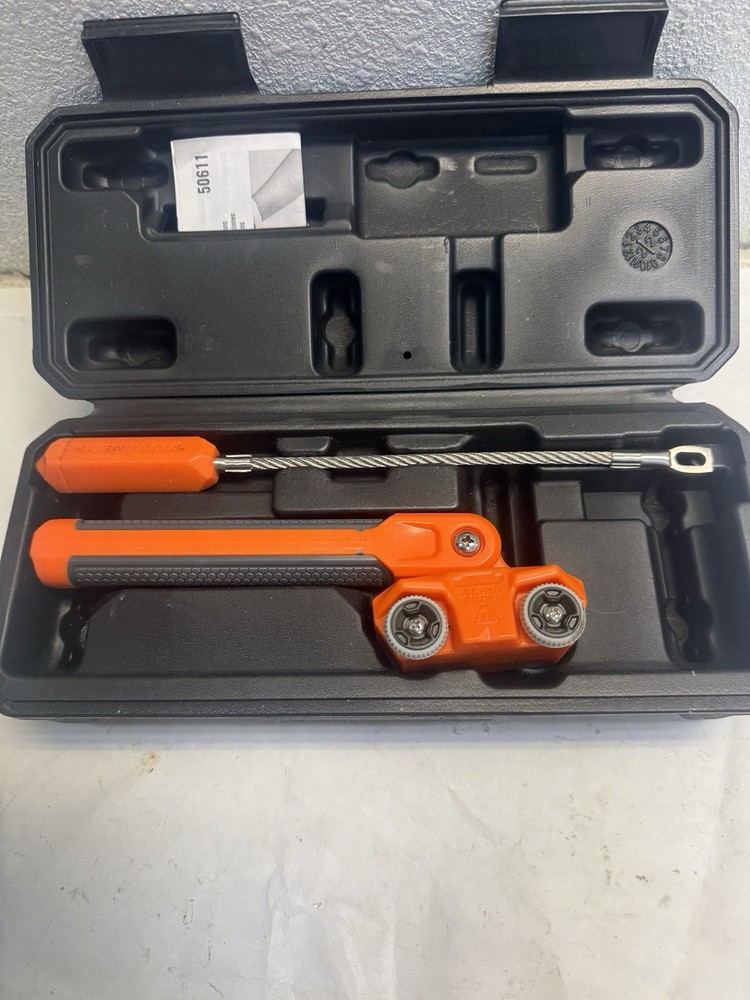 Klein Tools Magnetic Wire Puller - Black/Orange --- -- -- (50611)