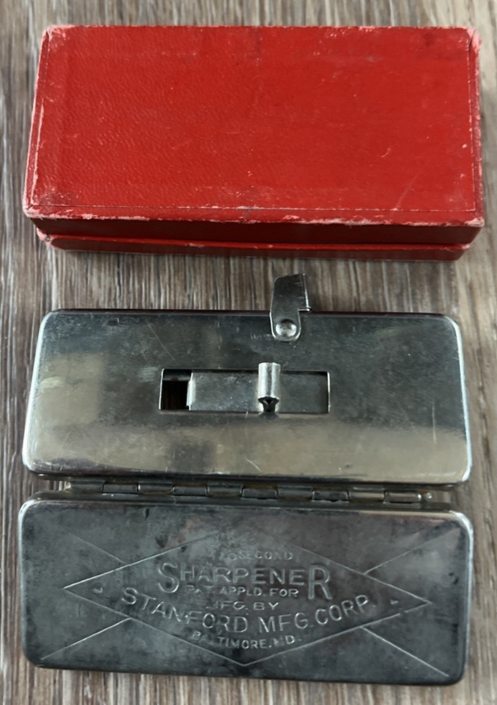 Vintage Stanford Double Edge Razor 5 Second Sharpener