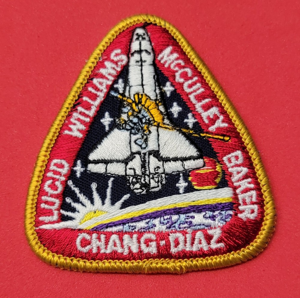 NASA Lucid Williams McCulley Baker Chang-Diaz Space Program vintage Patch 1989