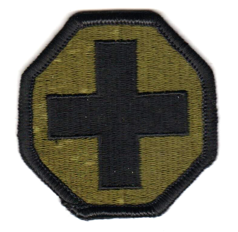 US ARMY MEDICAL COMMAND KOREA Olive/Drab Patch
