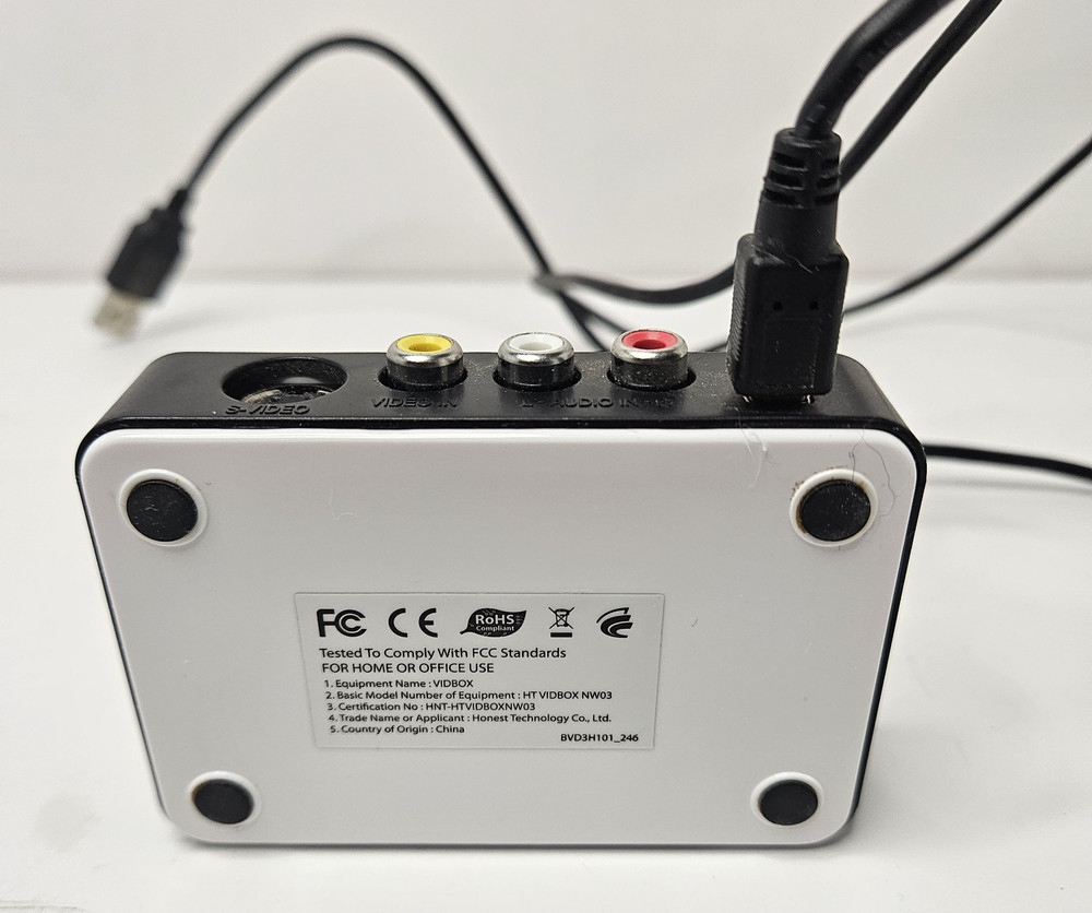 Honestech MY VID BOX NW03 Tested