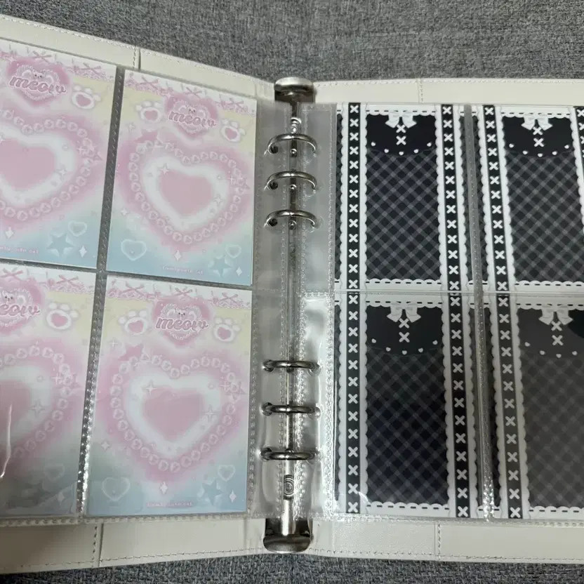 White Macaron Binder for Sale