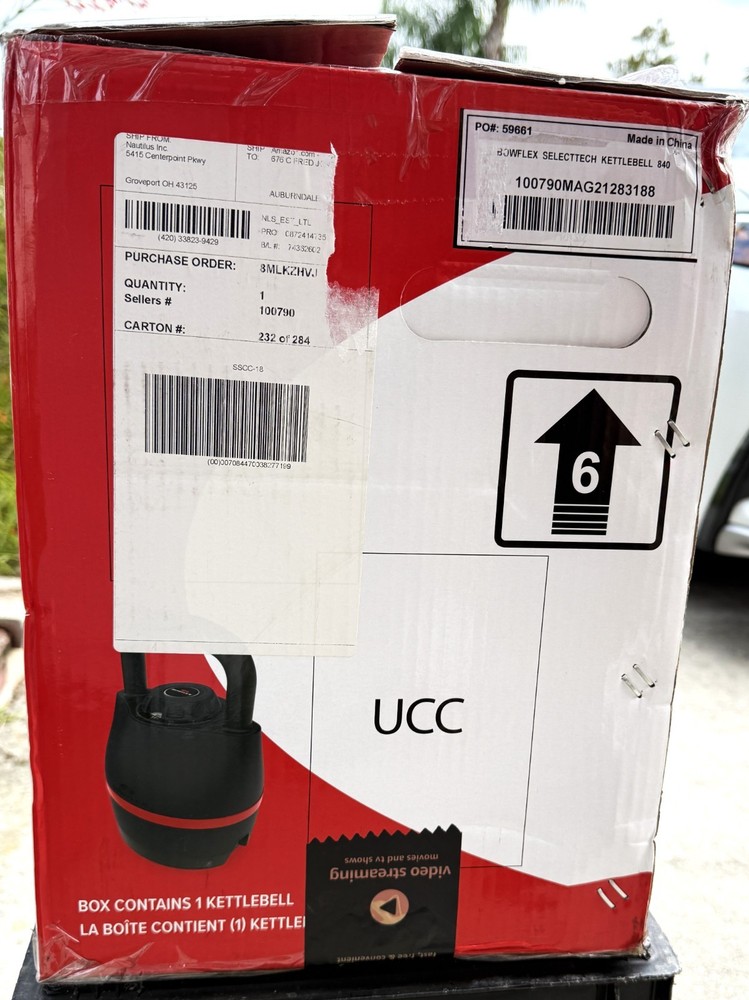 BOWFLEX SELETECH NO. 840 KETTLEBELL