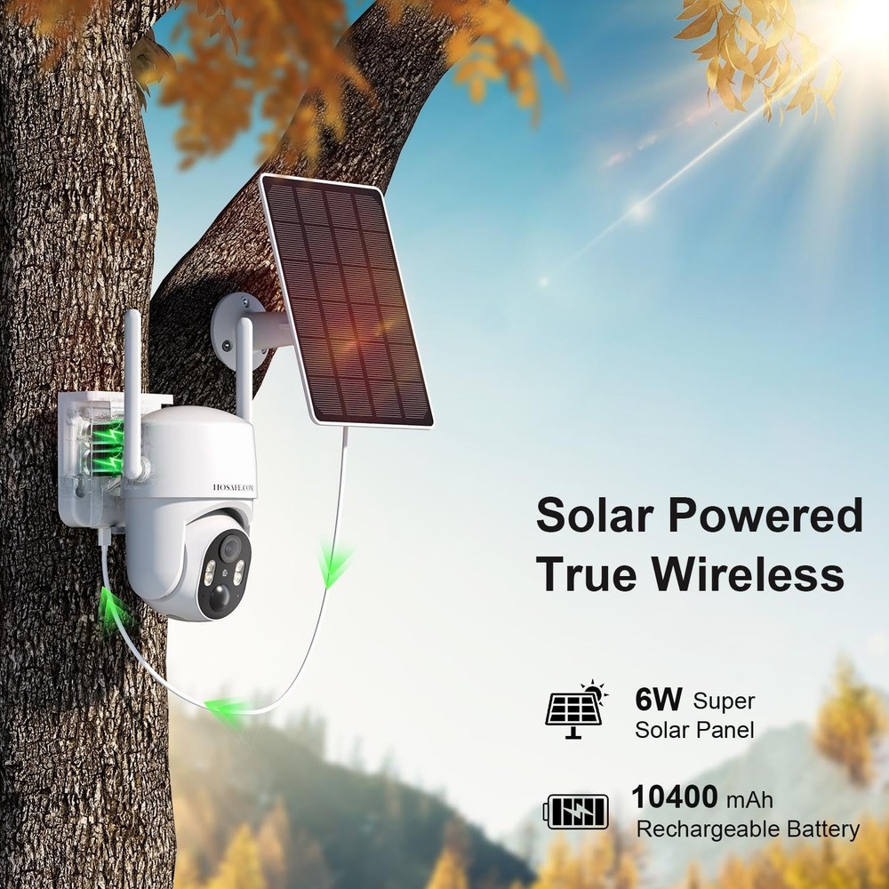 No WIFI Security Camera No Internet Needed, 4G LTE Cellular Security Camera O...