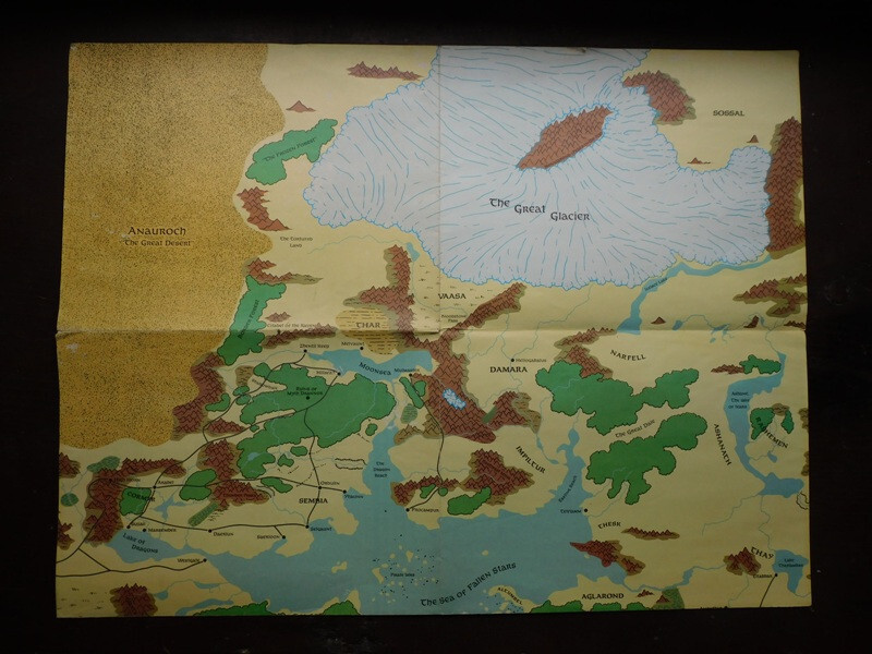 DUNGEON & DRAGONS FORGOTTEN REALMS CYCLOPDEDIA, DM'S SOURCEBOOK & MAPS