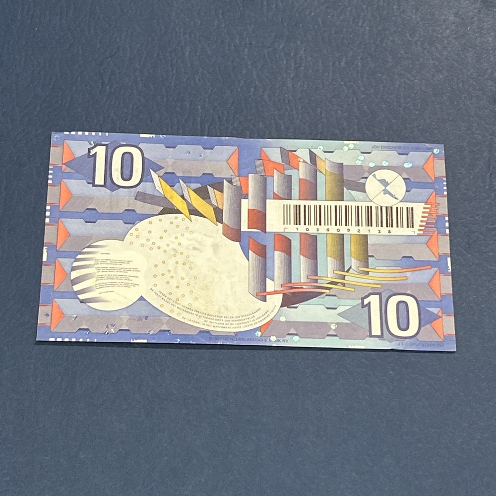 Netherlands- 10 Gulden- 1997
