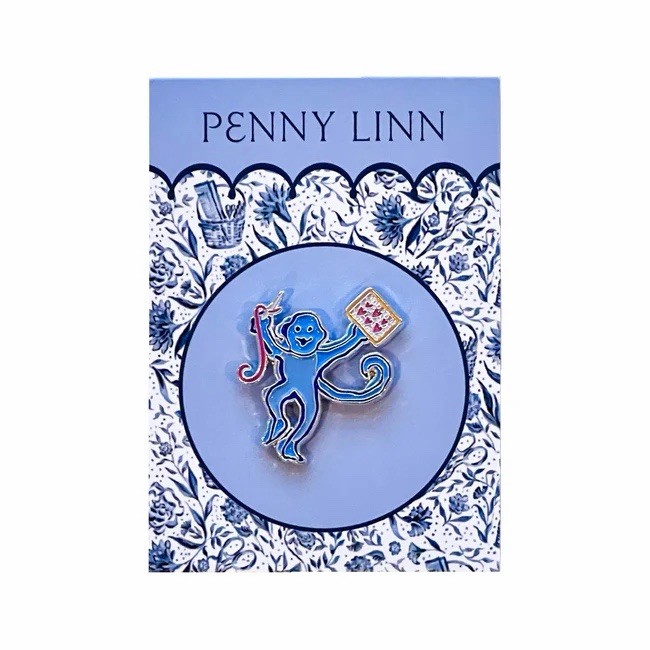 Penny Linn - Roller Rabbit Roller Rabbit Needlepoint Monkey Needleminder