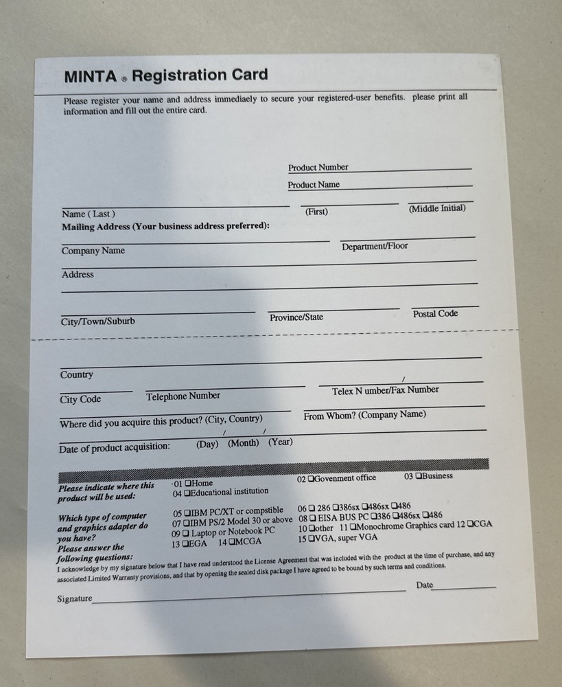Microsoft MS-DOS 5.0 Operating System 1989 Complete In Box
