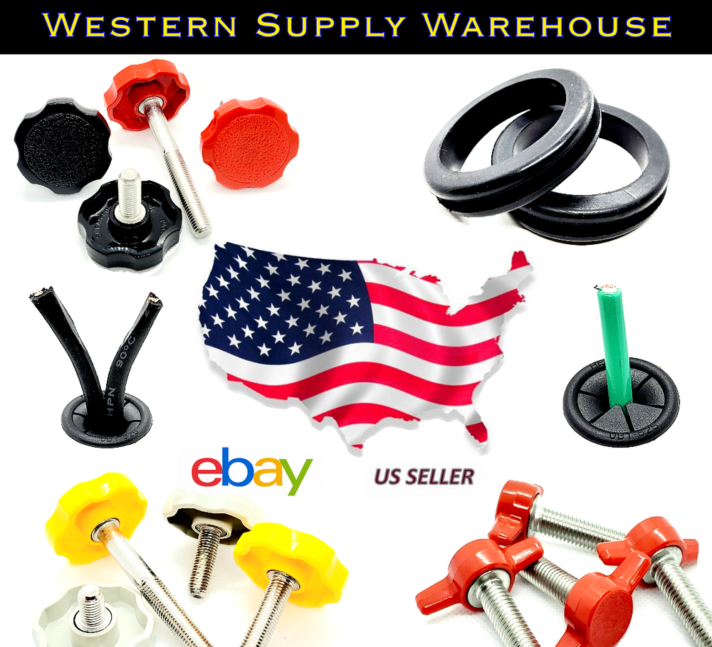 2" Nylon Locking Panel Hole Plugs Black Plastic Knockout Cover 2 1/8" OD Top