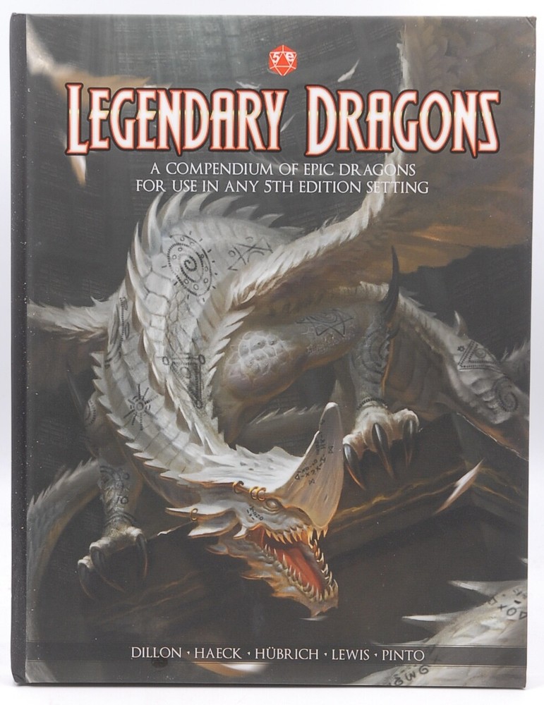5e D&D RPG Legendary Dragons Dillon, Haeck, et al jetpack7