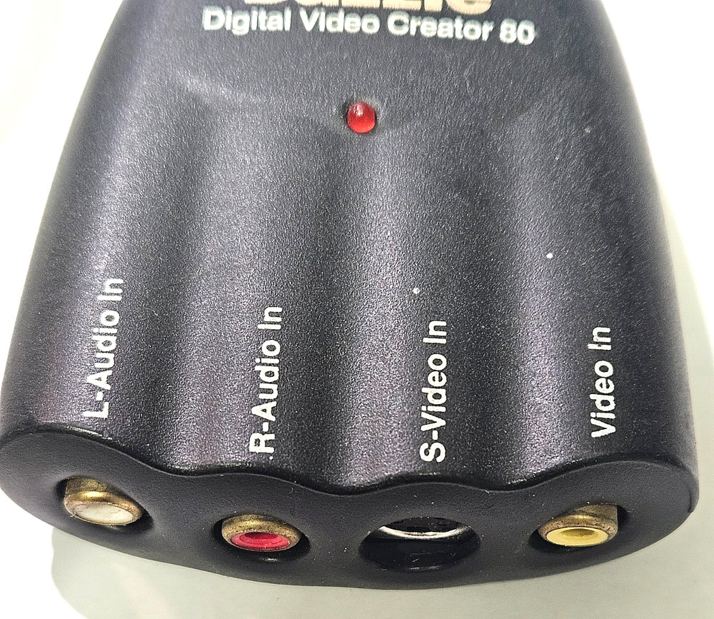 Dazzle Digital Video Creator 80 USB Capture Device RCA S-Video Untested