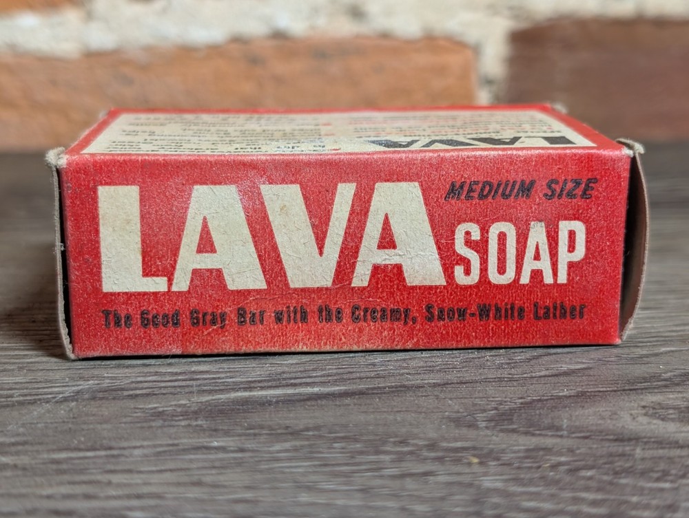 Vintage Lava Bar Soap Medium Size Hand Soap NEW