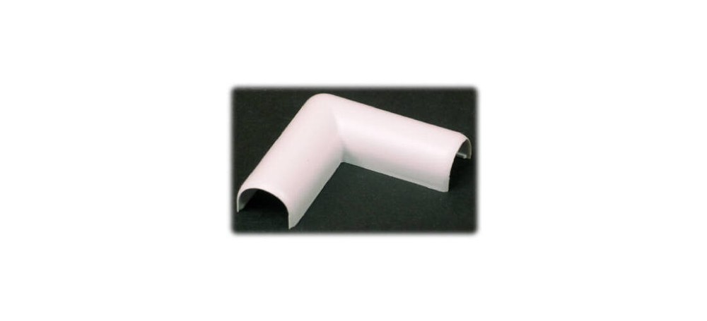 Wiremold C16 Plastic Flat Raceway Elbow (White)