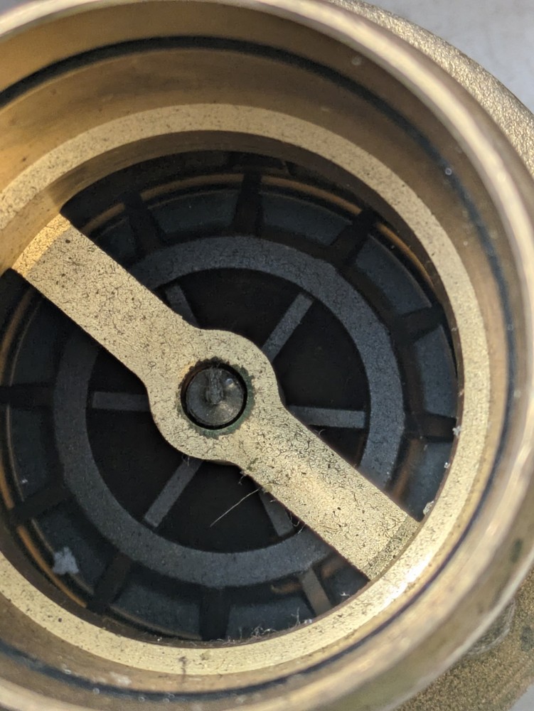 2" Press Check Valve Brass 400 WOG