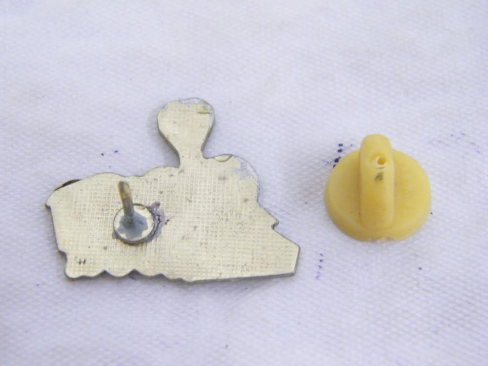 Vintage Train Hat Pin, Lapel Pin Pinback
