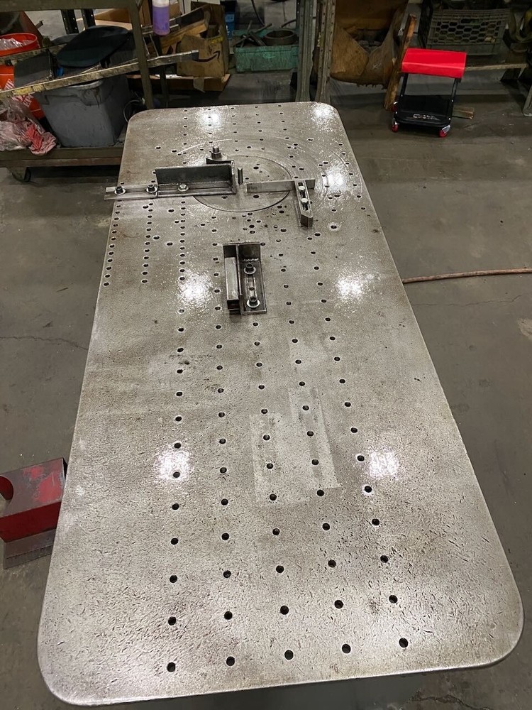 Lubow Model ML-10 pneumatic wire table bender