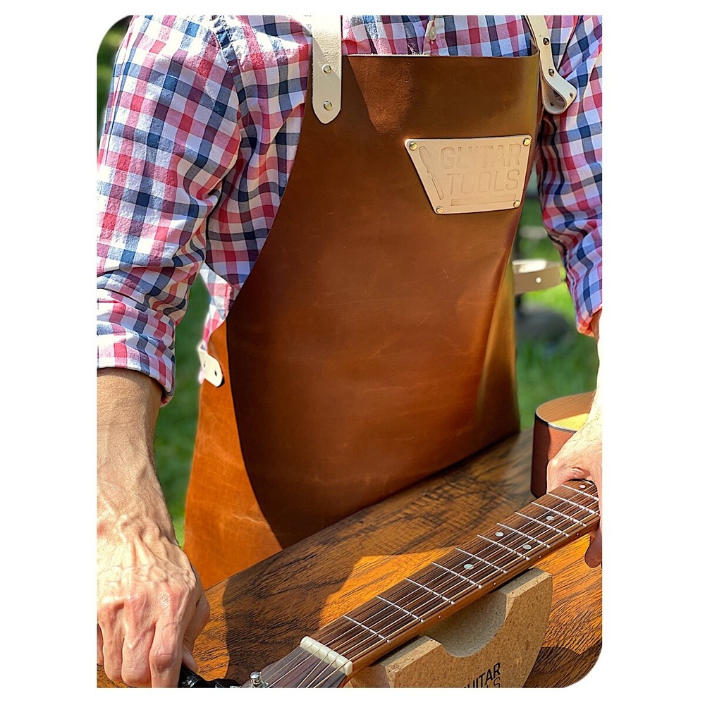 Guitar Luthier Leather Apron - LLA-2