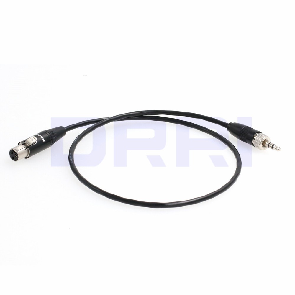 Transmitter Input Cable mini 3pin XLR to 3.5mm Locking Jack for SD633 SD664